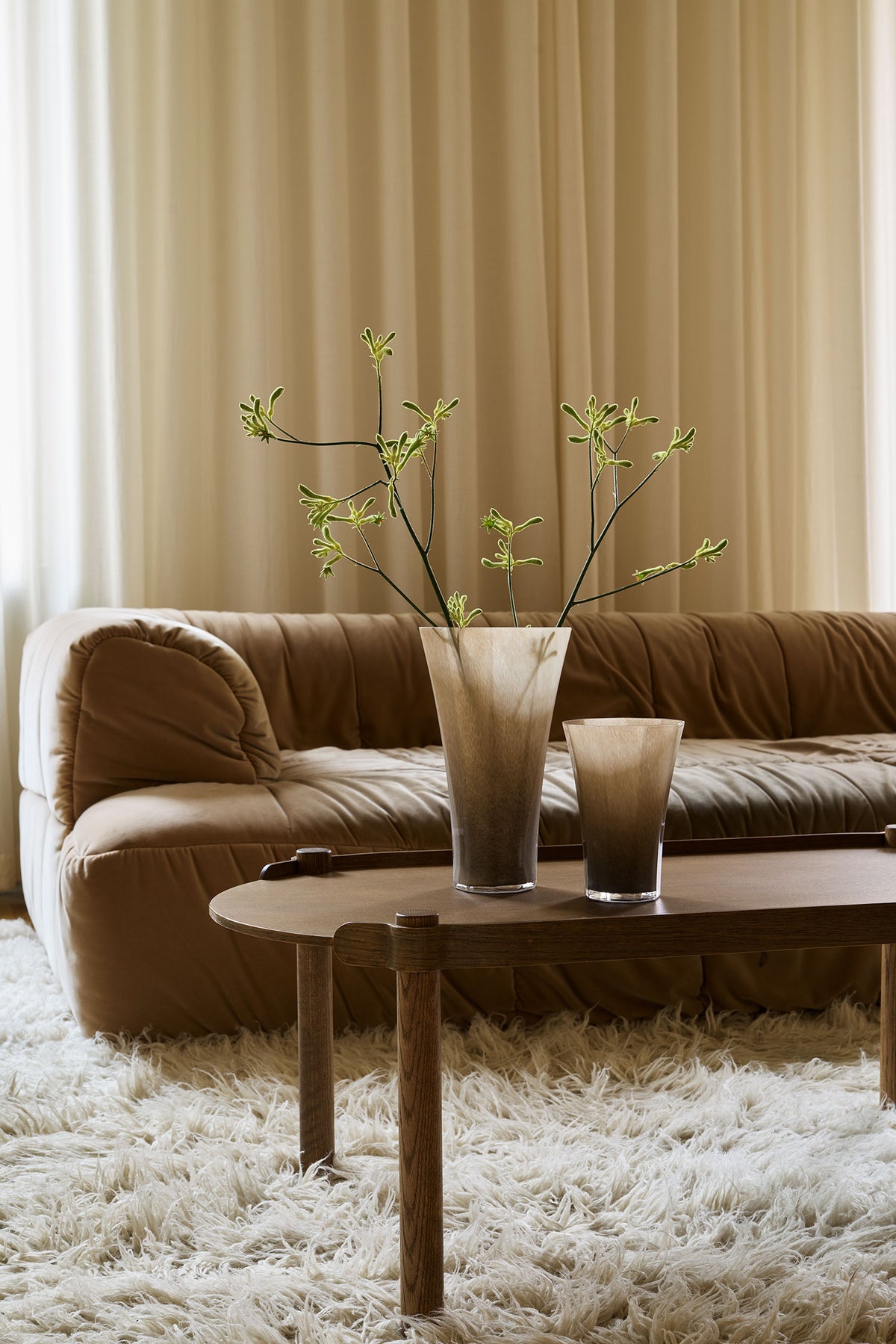 Woody table · 50x105 cm · Dökk eik