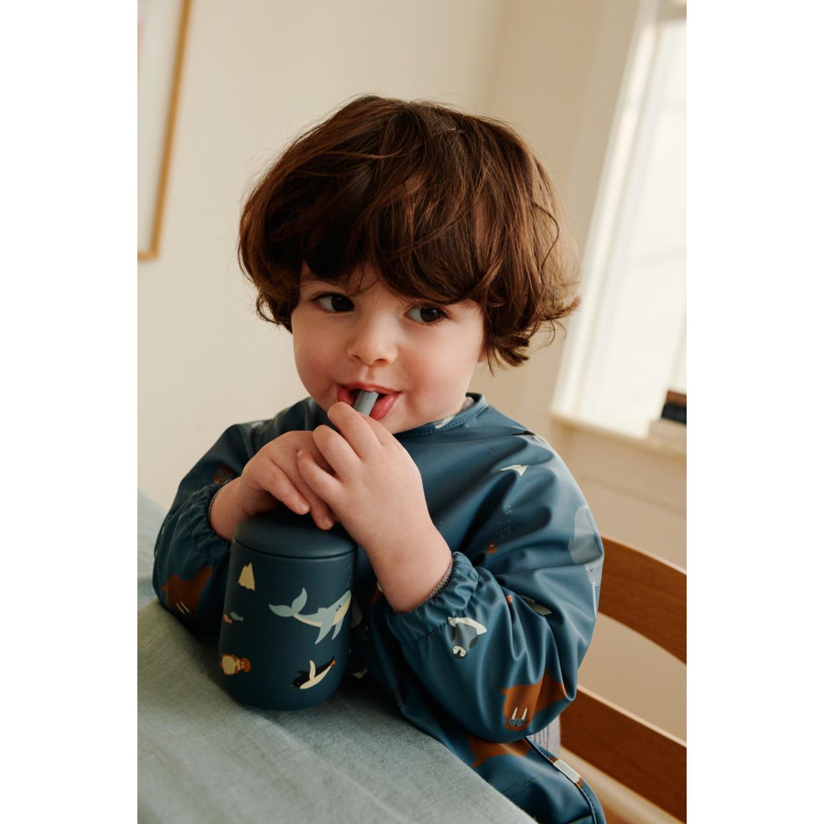 DIMM: Liewood Merle smekkur með ermum · Arctic Sea/Ocean view