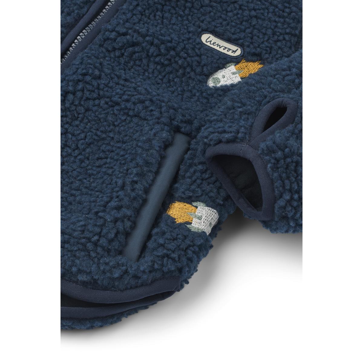 DIMM: Liewood Mara jakki · Rocket / Classic navy / Embroidery