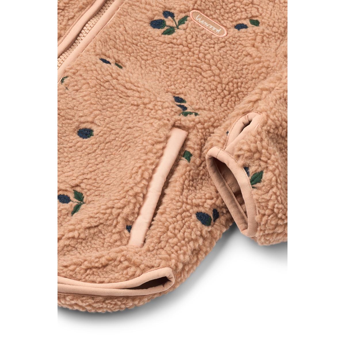 DIMM: Liewood Mara jakki · Berry / Pale tuscany / Embroidery