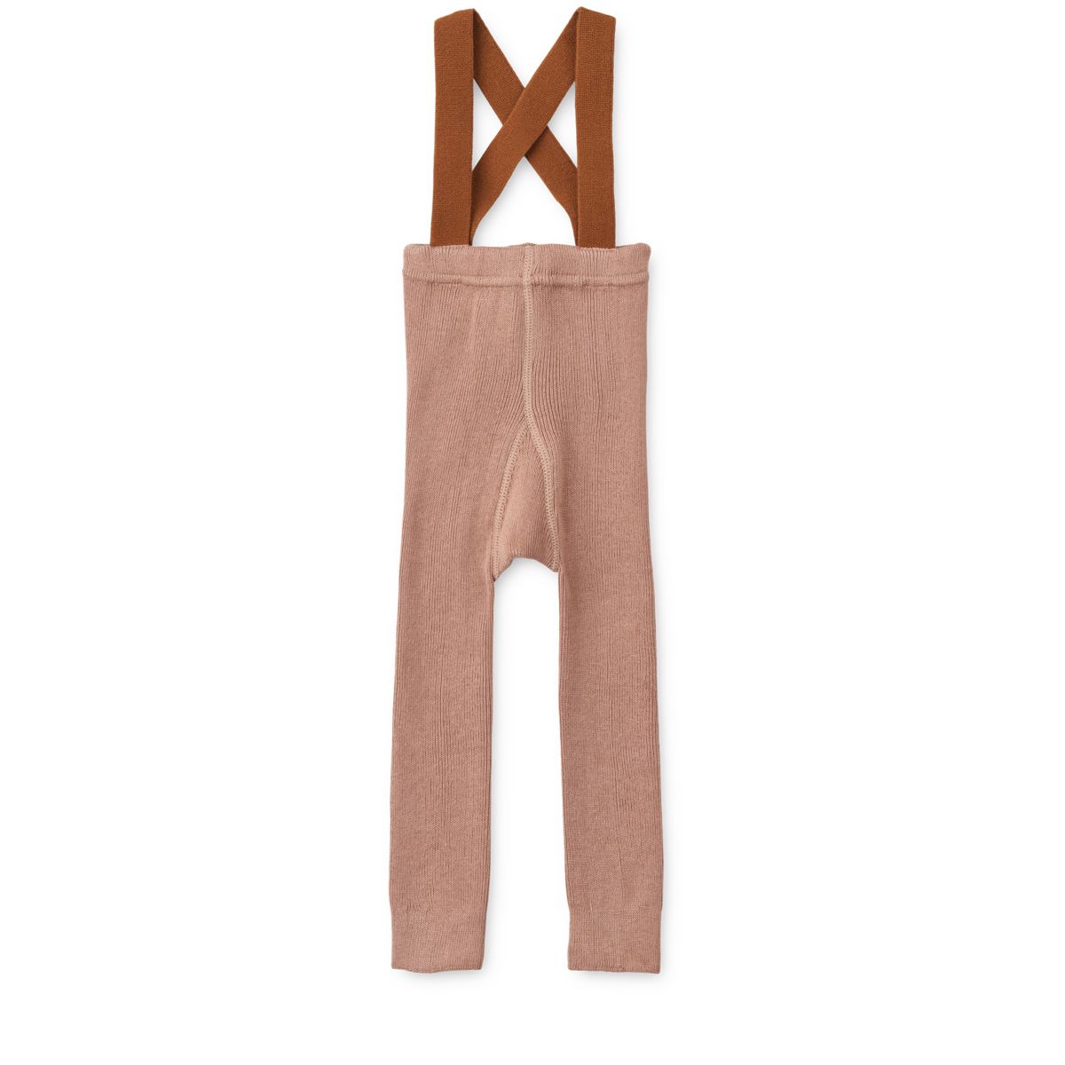 DIMM: Liewood Cuno leggings með axlaböndum · Tuscany rose / Golden caramel