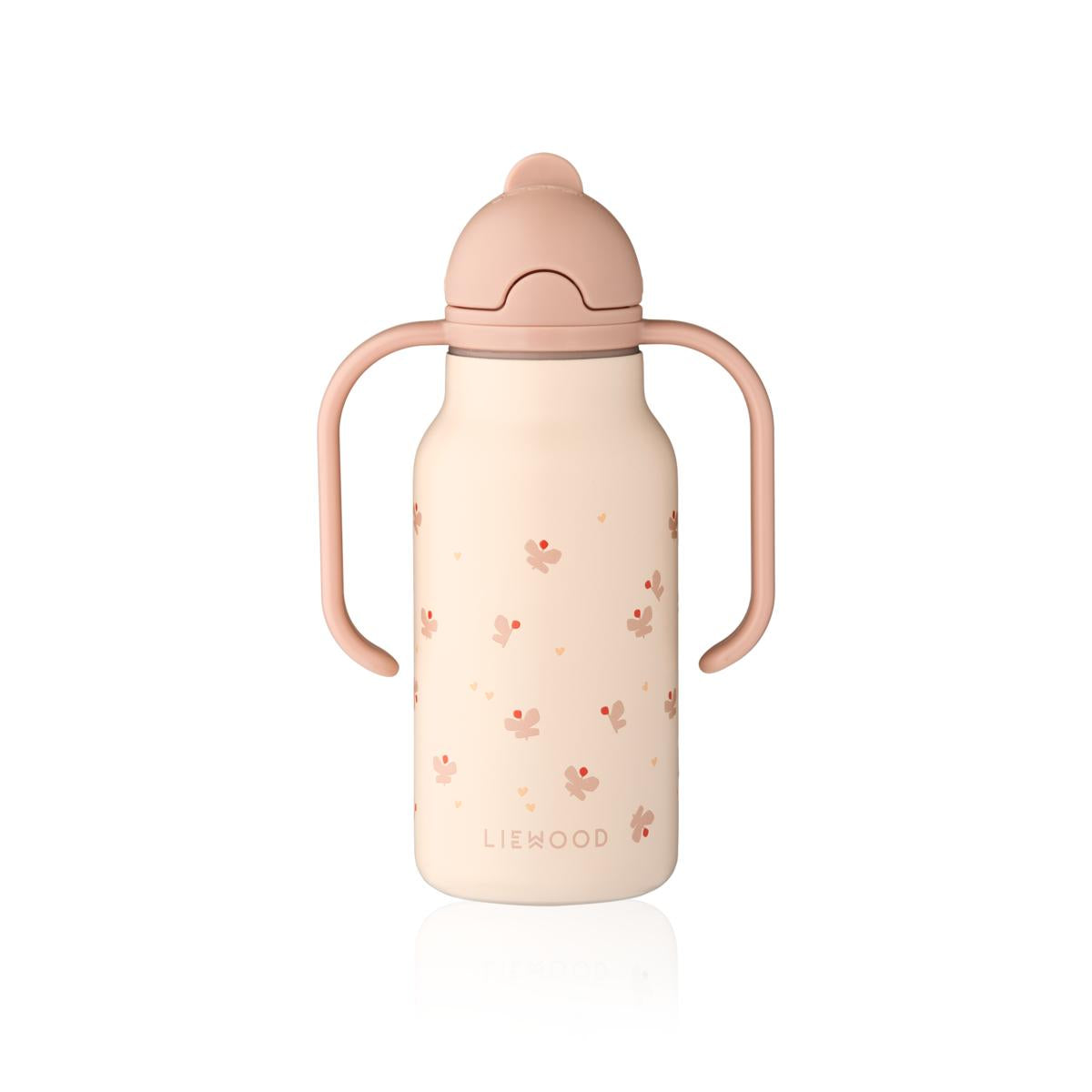 DIMM: Liewood Kimmie röra brúsi með höldum · 250 ml · Mini Butterfly / Apple blossom