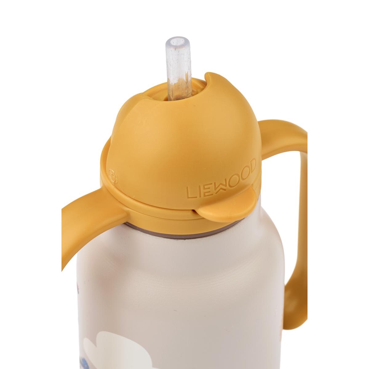 DIMM: Liewood Kimmie röra brúsi með höldum · 250 ml · Around the world / Sandy