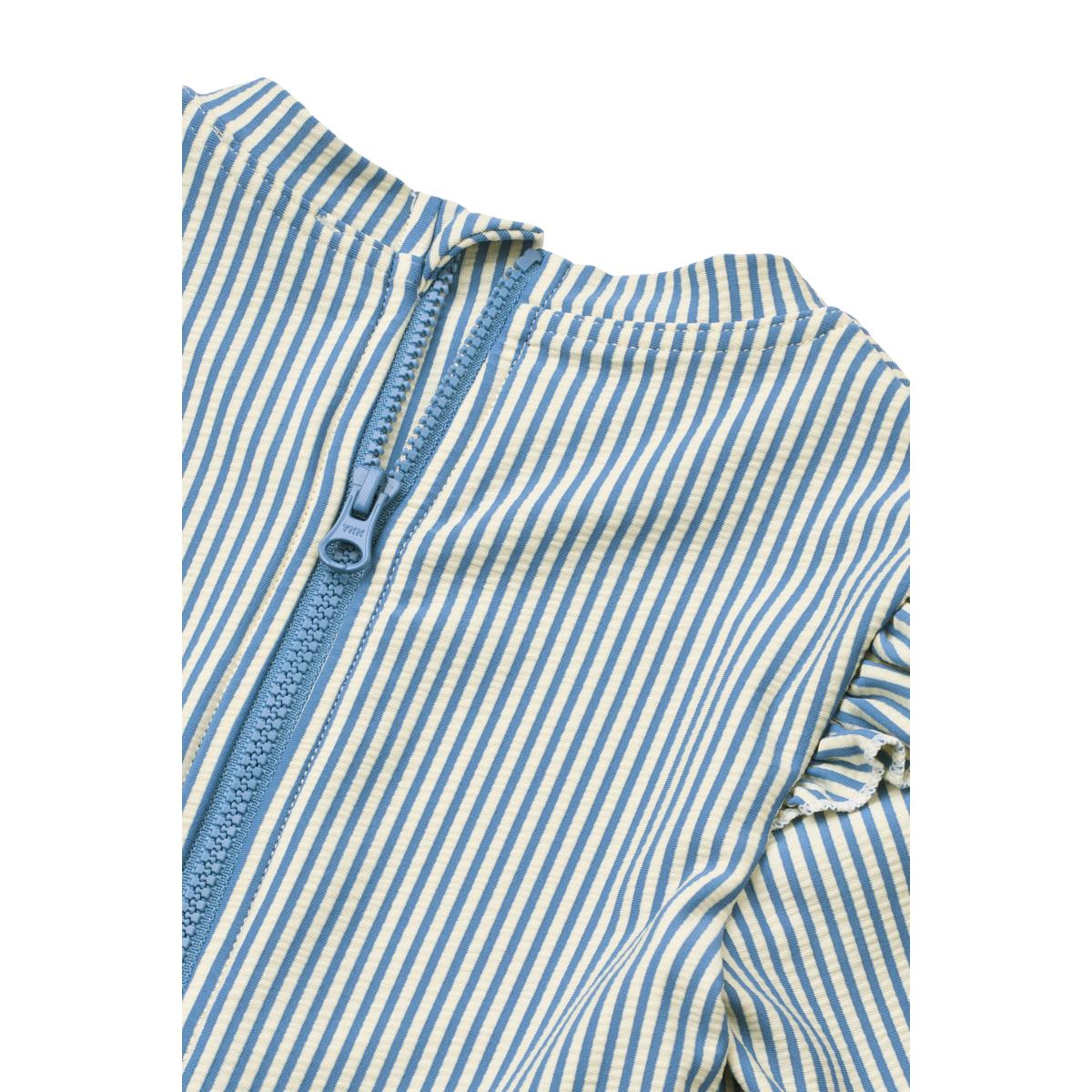 DIMM: Liewood Sille langerma sundbolur · Seersucker Riverside/Creme del la creme