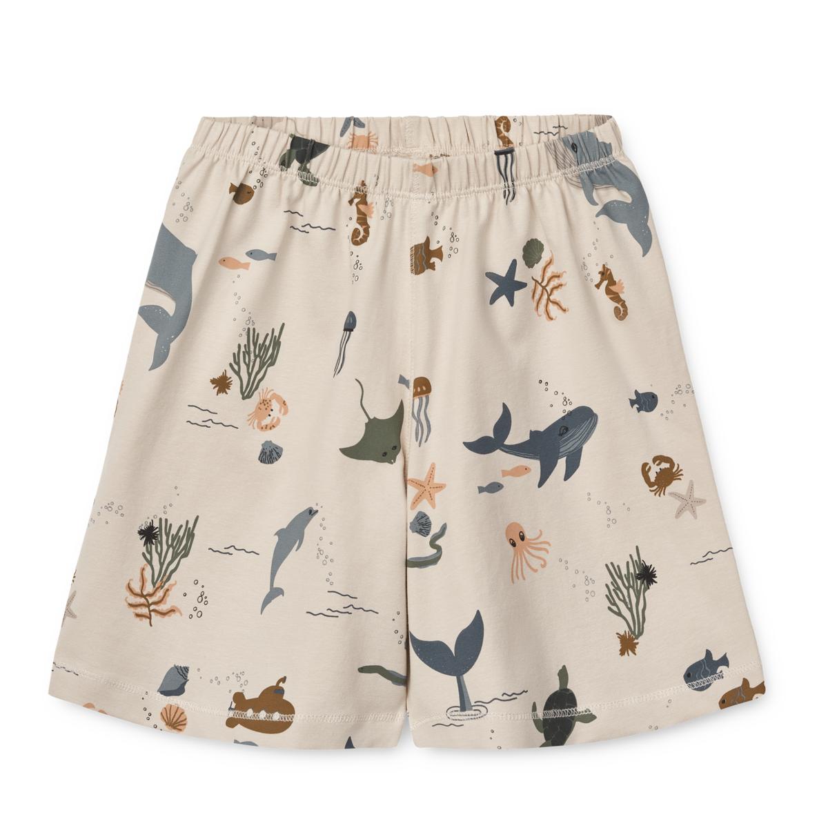 DIMM: Liewood Ilford stuttbuxna sett · Sea creature / Sandy