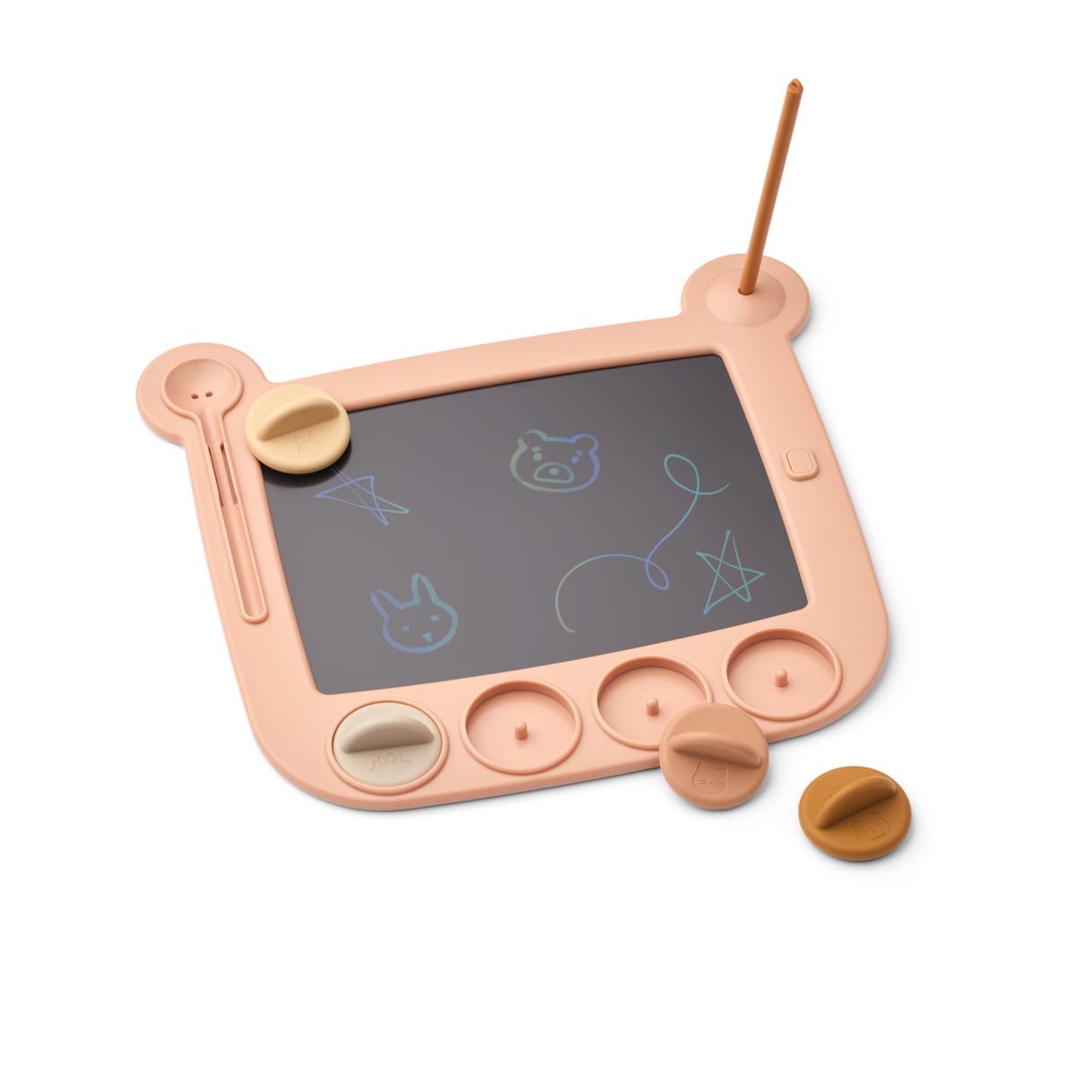 DIMM: Liewood Venzora teiknibretti með stimplum · Pale tuscany multi mix