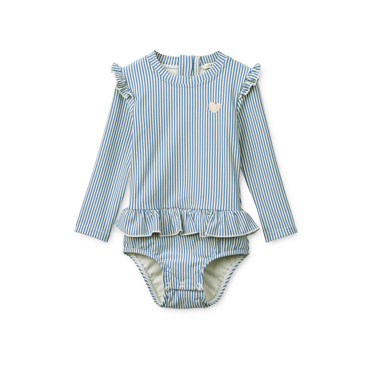 DIMM: Liewood Sille ungbarna sundbolur · Seersucker Riverside / Creme de la creme