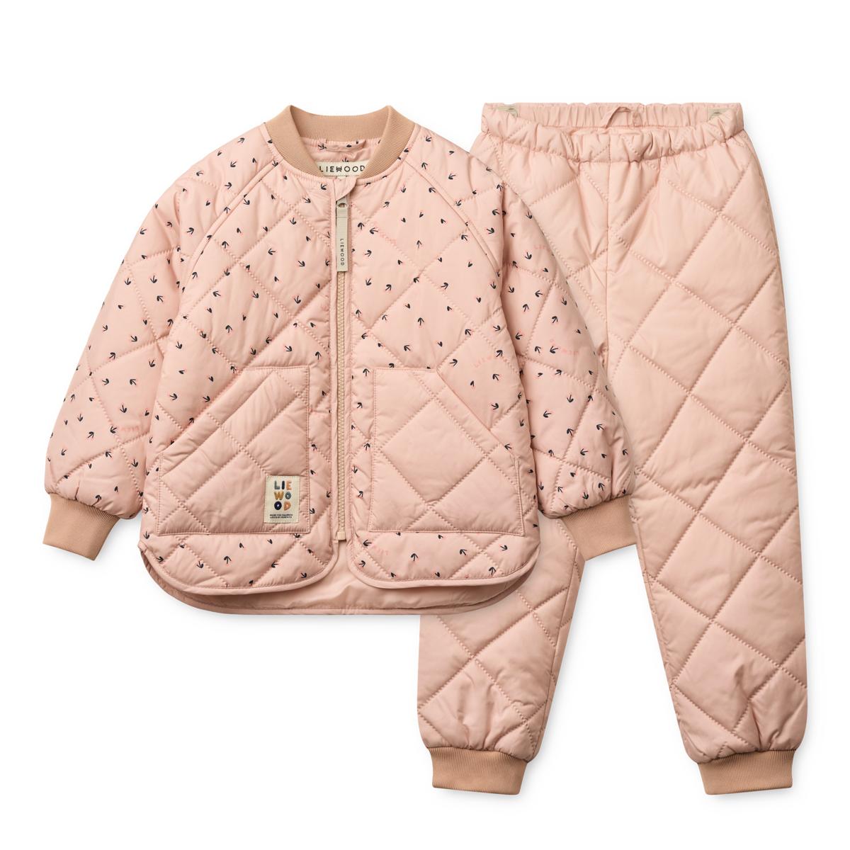 DIMM: Liewood Zella Thermo sett · Mini Cherry heart / Rosey