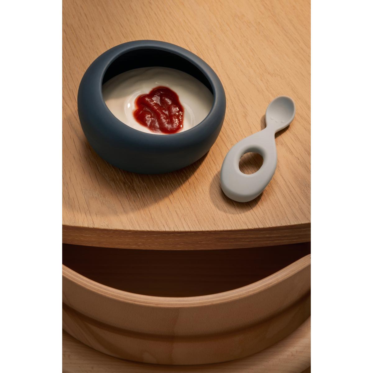 DIMM: Liewood Sparia matarsett í gjafaöskju · Whale blue / Dove blue