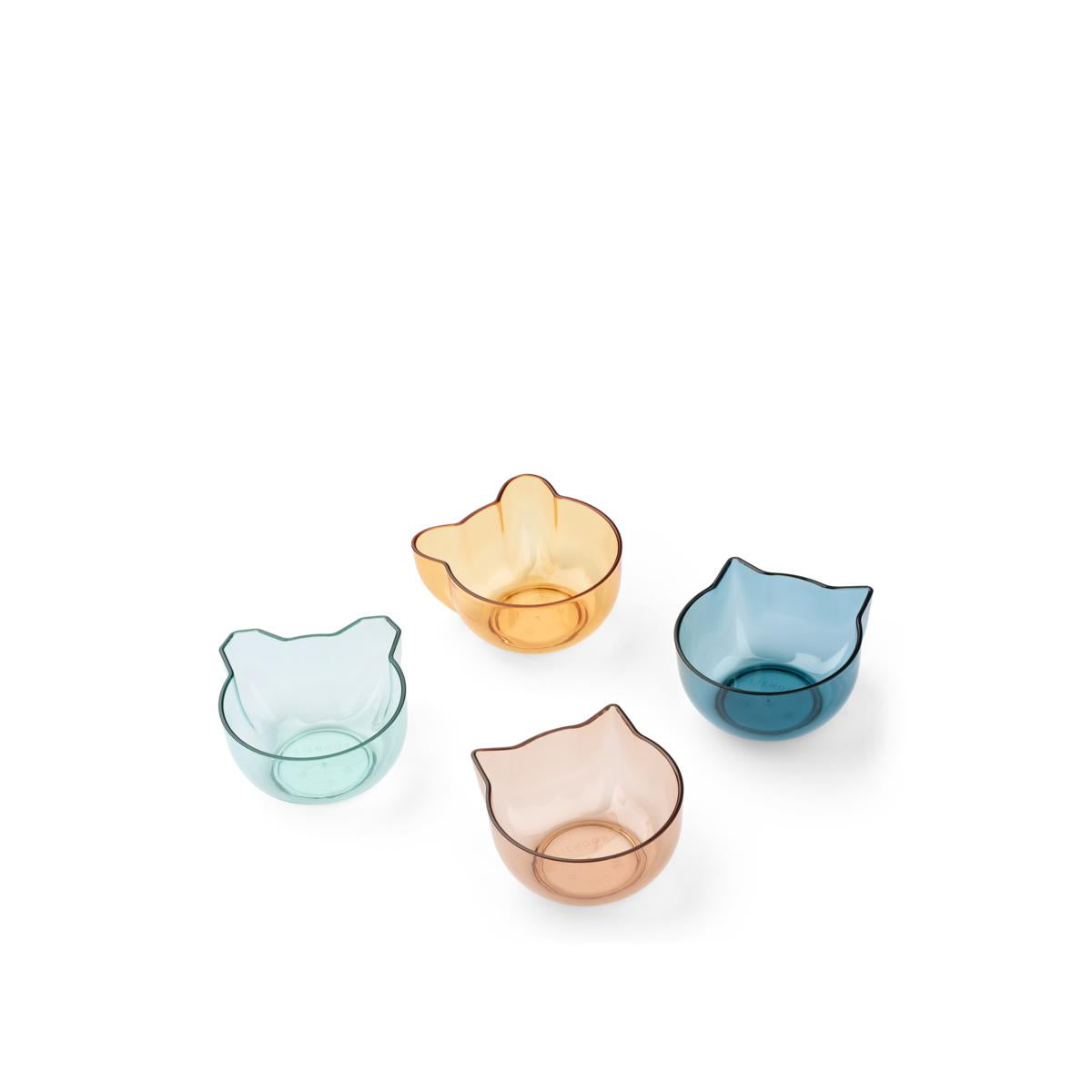 DIMM: Liewood Berno Tritan snakk skálar · 4 stk · Indigo multi mix