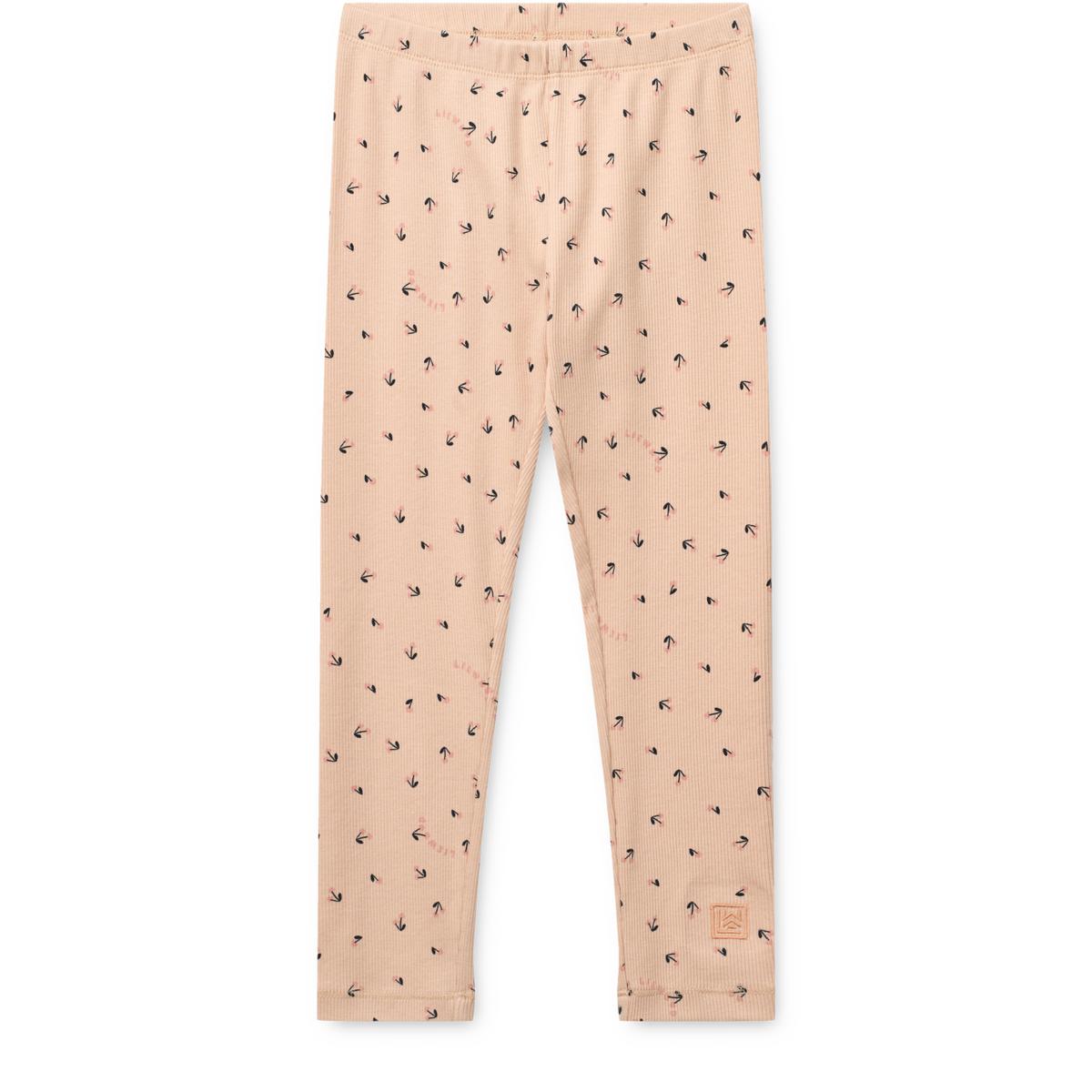 DIMM: Liewood Marien rib leggings · Mini Cherry heart / Rosey