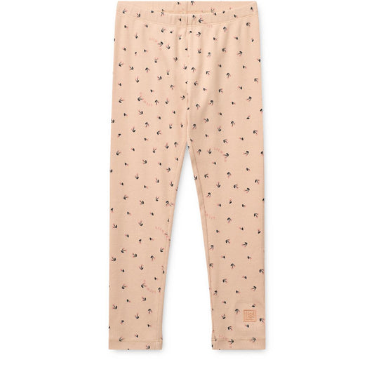 DIMM: Liewood Marien rib leggings · Mini Cherry heart / Rosey