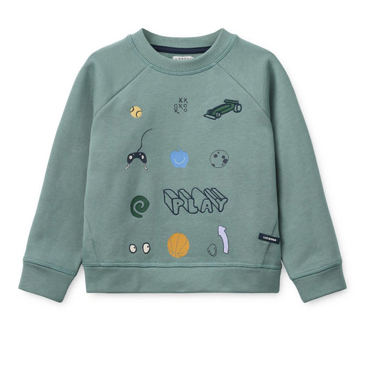 DIMM: Liewood Orson jogging peysa · Play / Dusty Peppermint