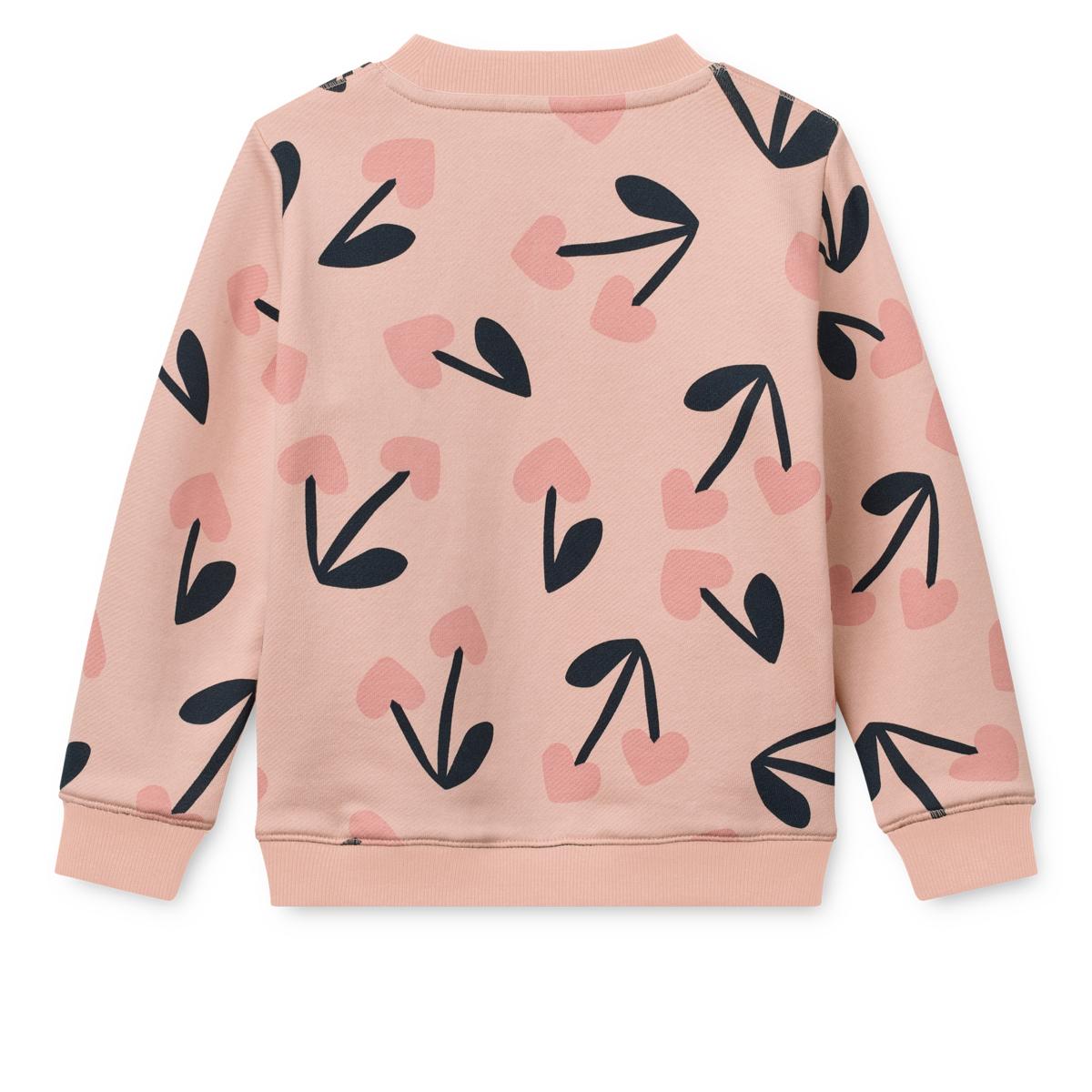 DIMM: Liewood Ridley jogging peysa · Mega Cherry heart / Rosey