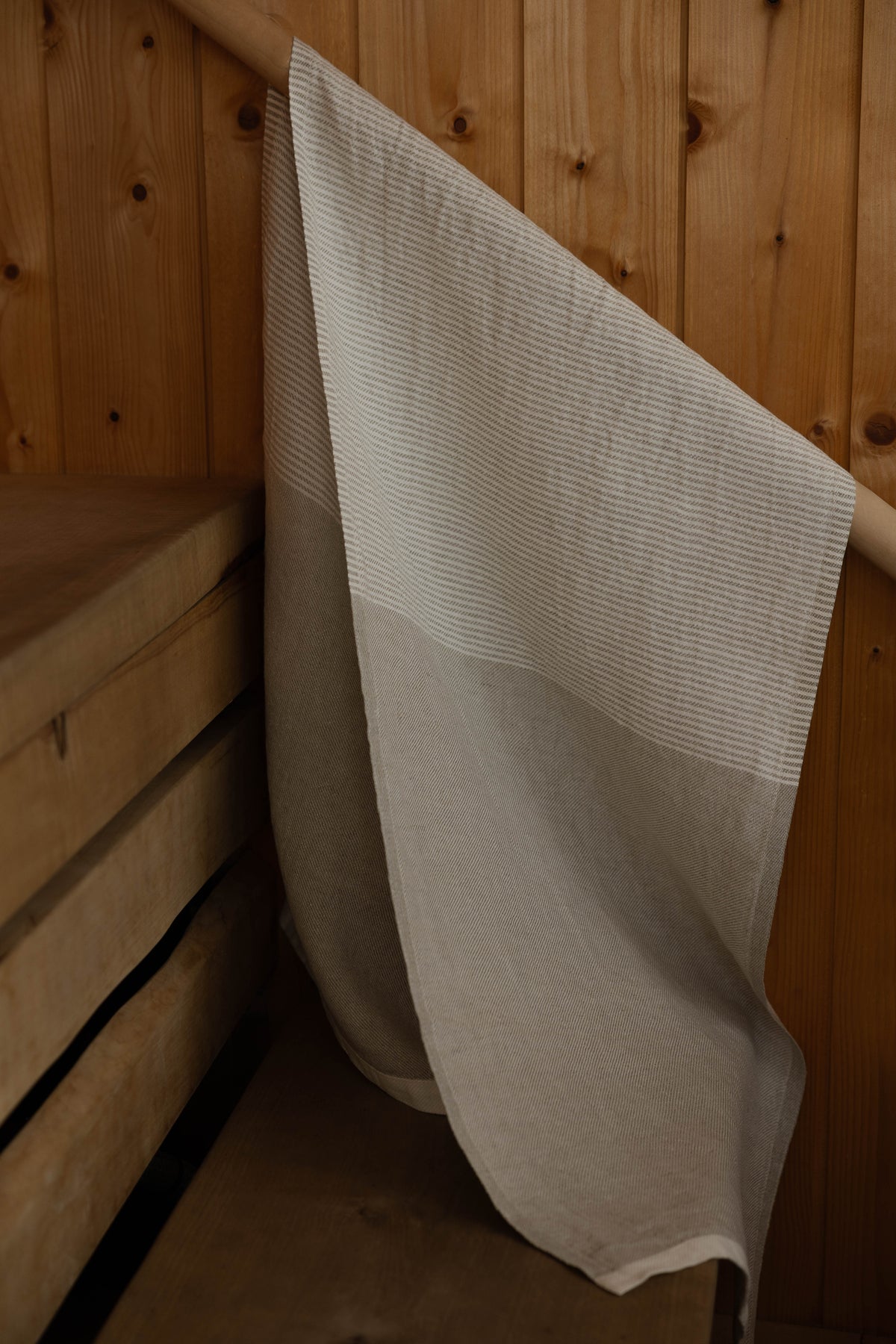 Kaisla Sauna áklæði/handklæði · Linen/White