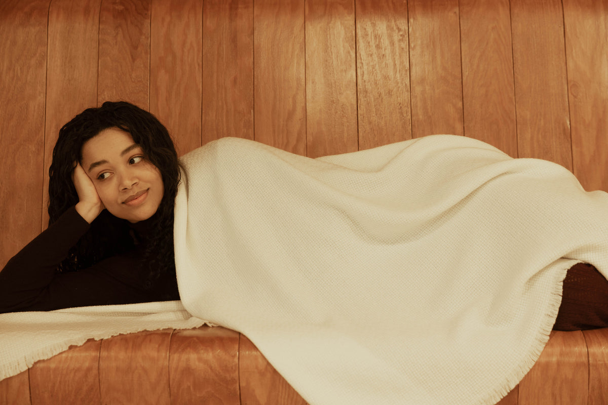 DIMM: Olo Merino ullarteppi · White