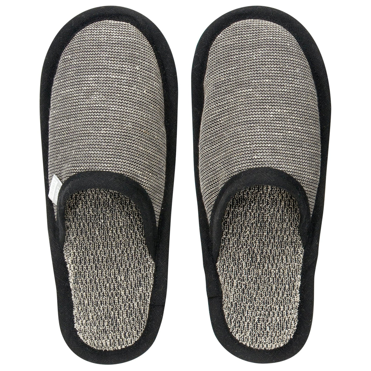 Onni Inniskór · Black/Linen