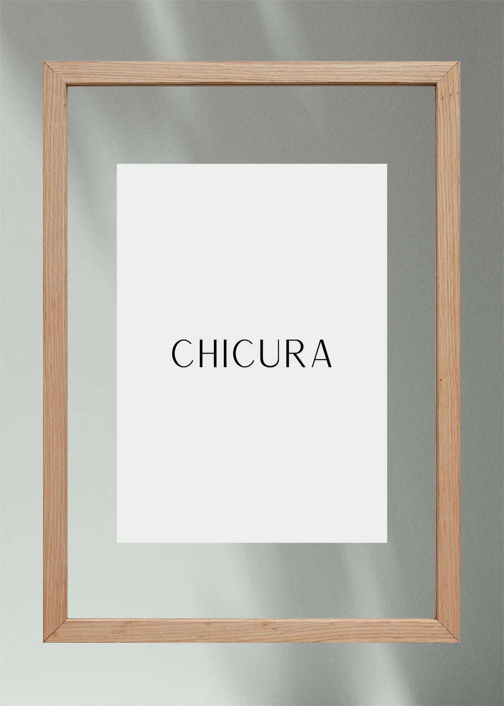 DIMM: Linia gegnsær rammi · Eik