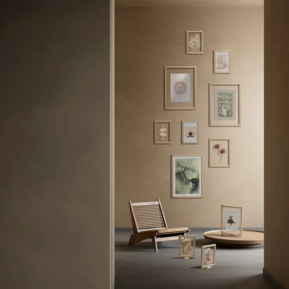 DIMM: Linia gegnsær rammi · Eik