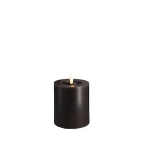 DIMM: Led kubbakerti Silk melted · Charcoal · 7,4cm breidd