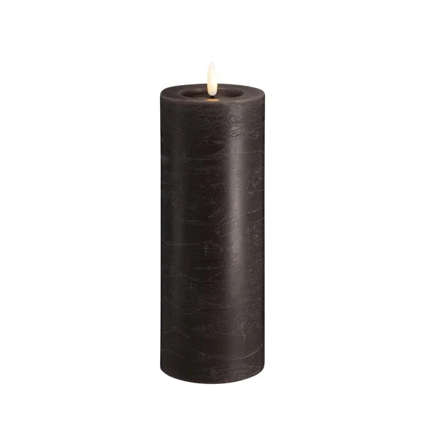 DIMM: Led kubbakerti Rock melted · Charcoal · 7,4cm breidd
