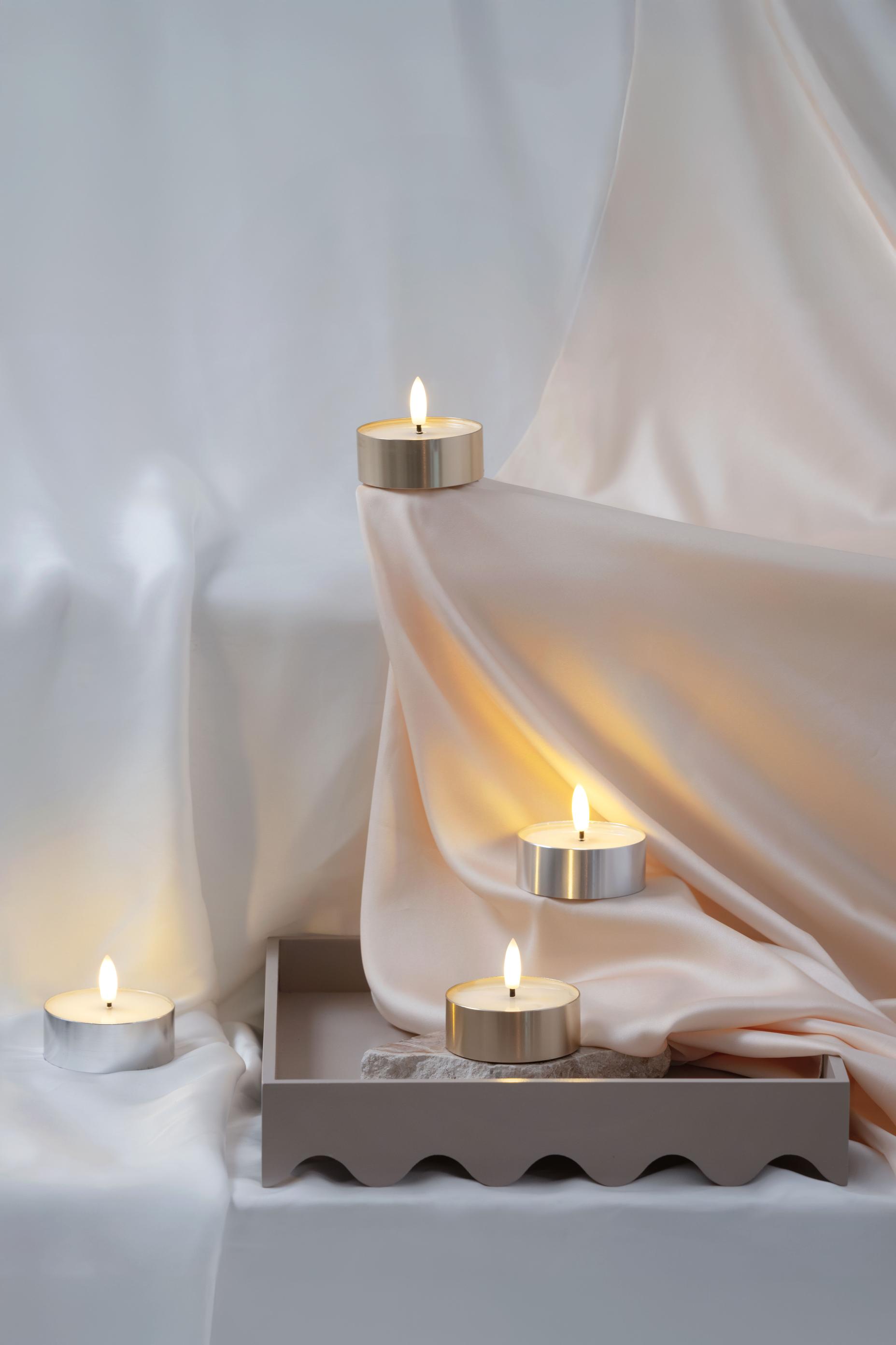 DIMM: Led sprittkerti stórt · Brass