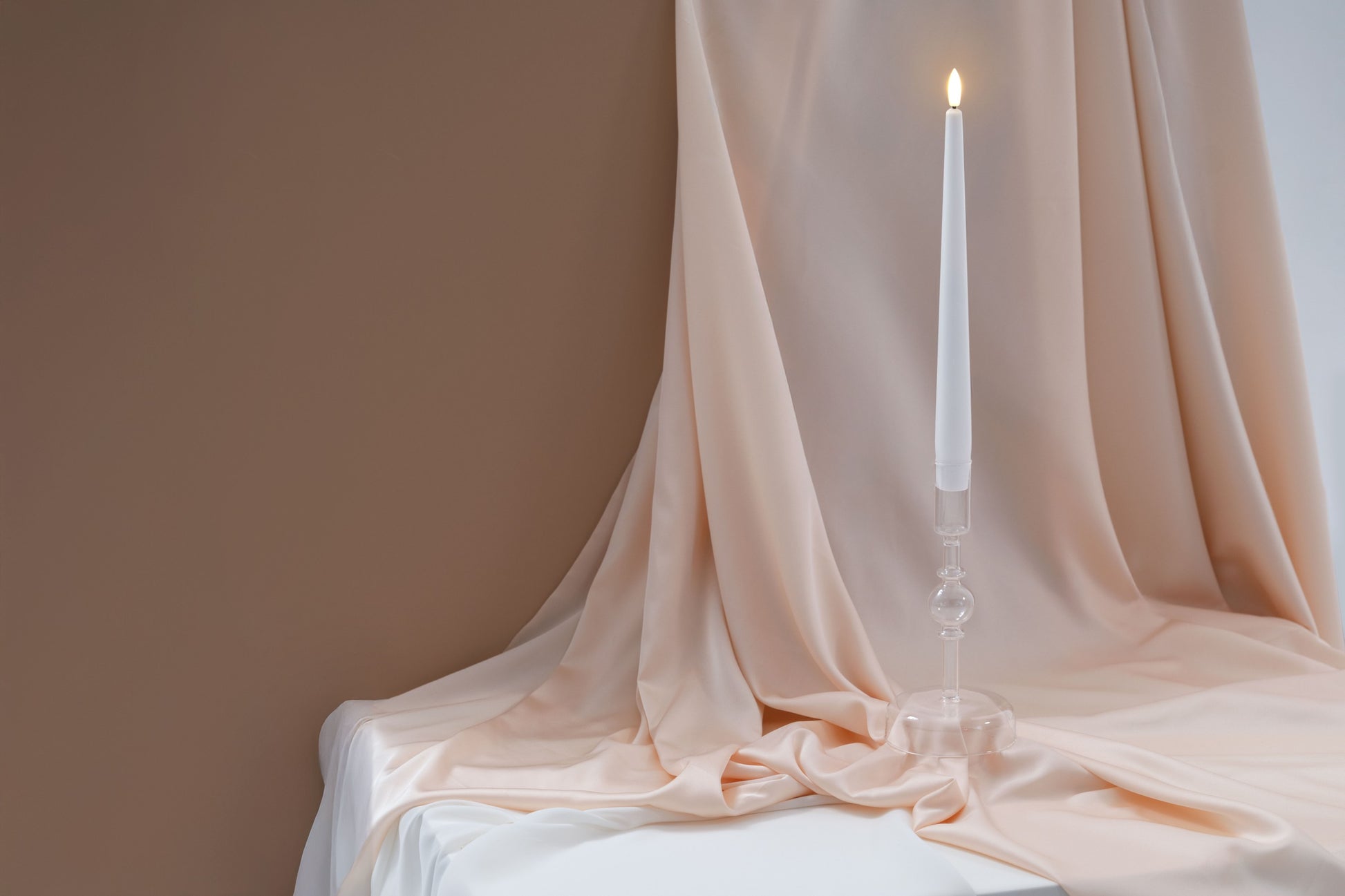 DIMM: Led kerti · 2 stk · White · 23x250mm