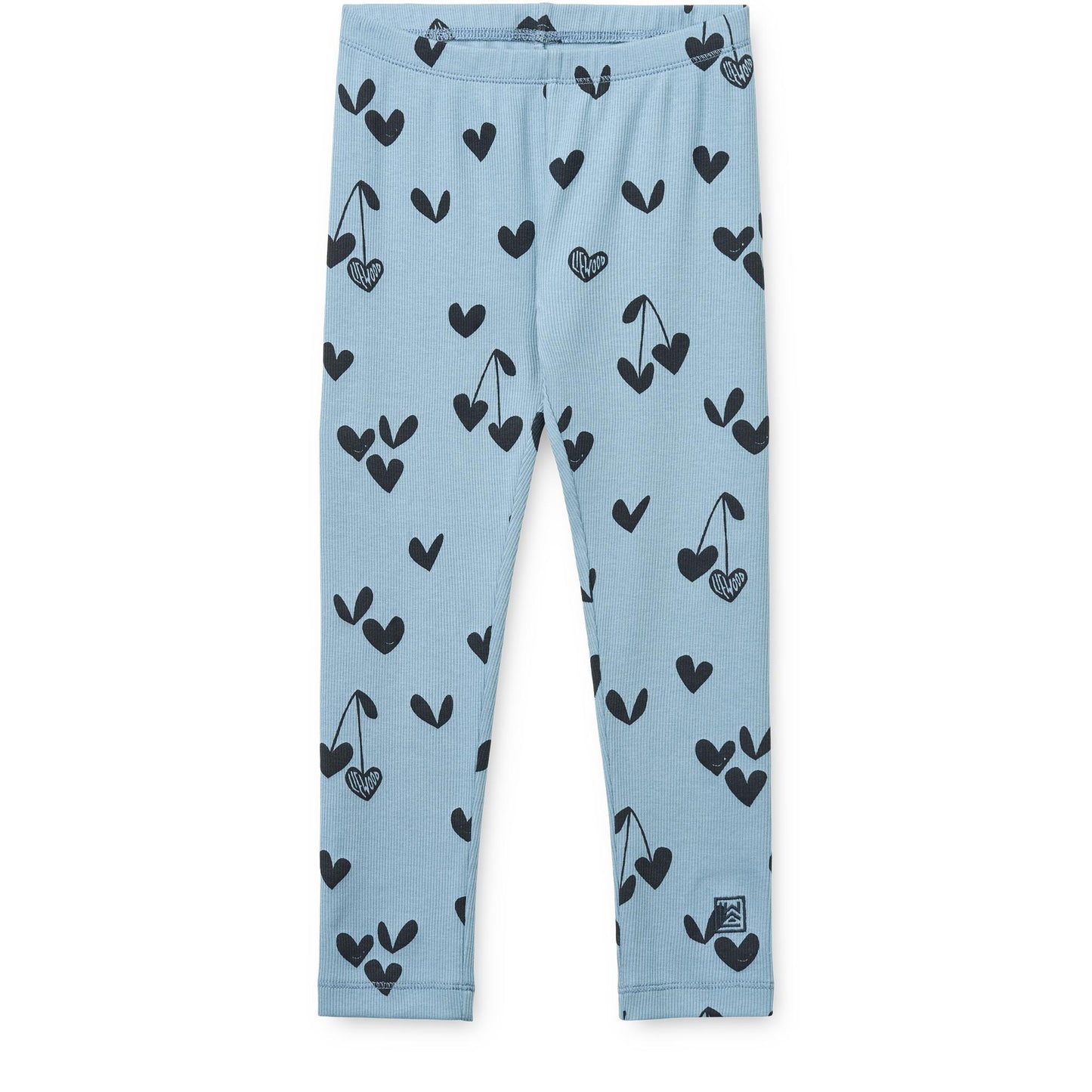 Liewood Marien rib leggings · Sweethearts / Beach blue