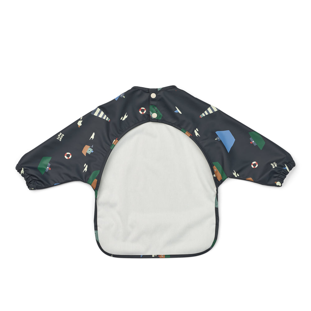 Liewood Merle smekkur með ermum · Sailing / Classic Navy