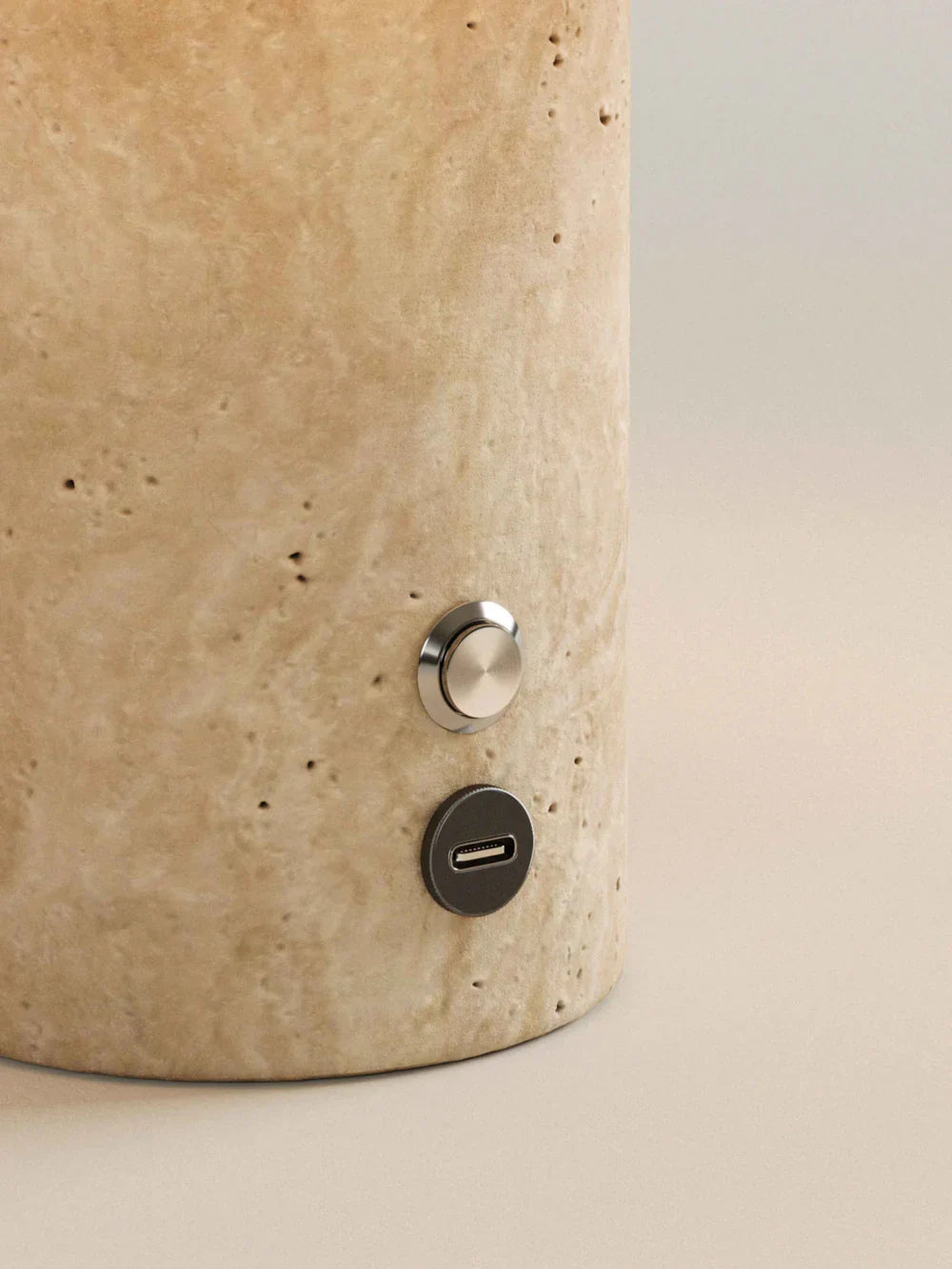 DIMM: Auríe hleðslulampi · Travertine
