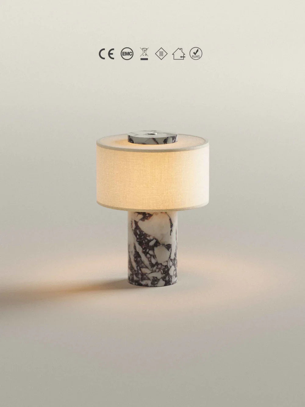 Auríe hleðslulampi · Marmari