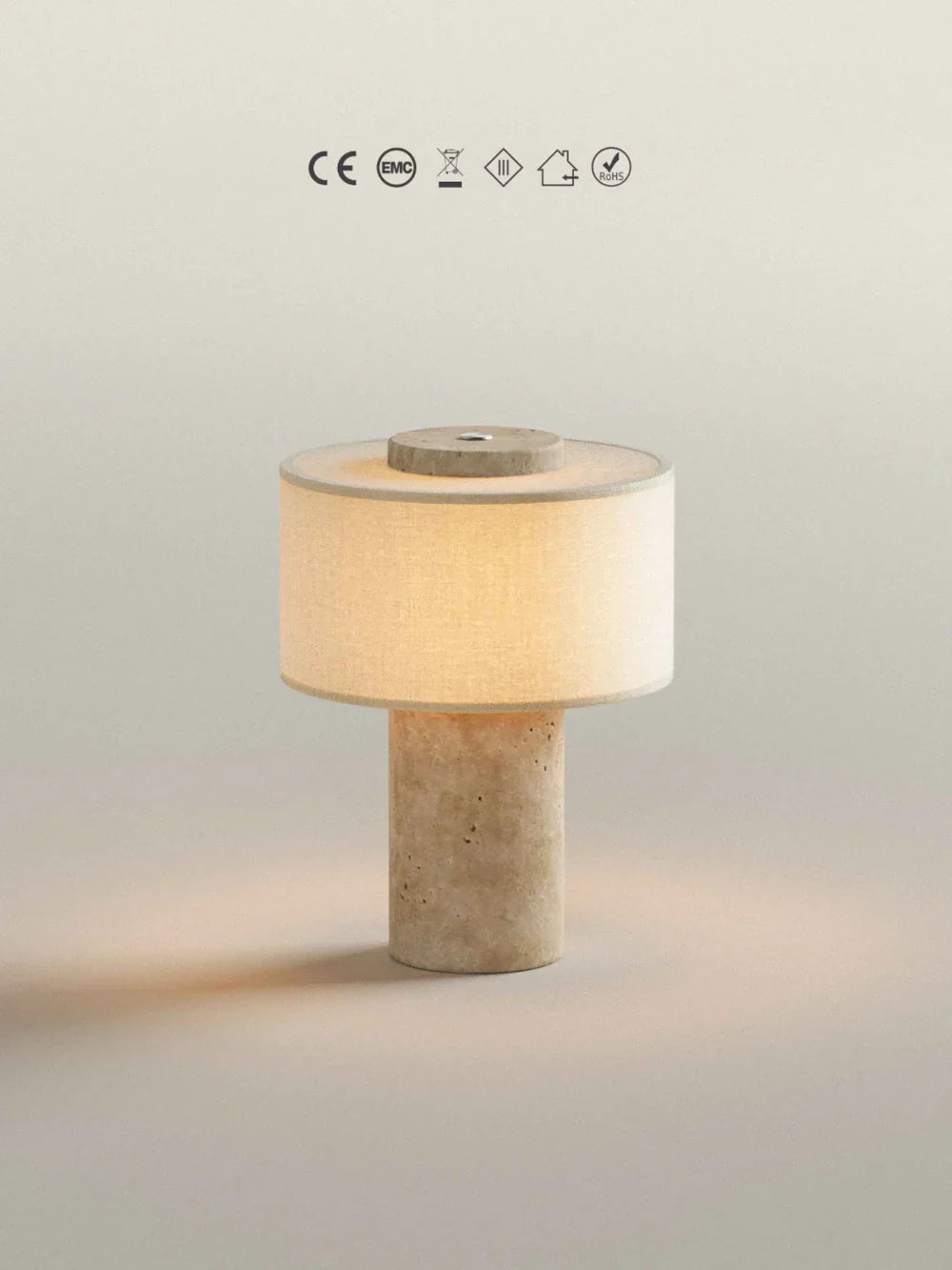 DIMM: Auríe hleðslulampi · Travertine