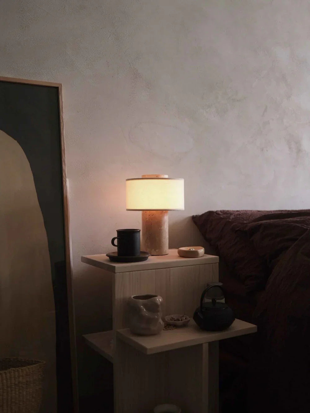 DIMM: Auríe hleðslulampi · Travertine