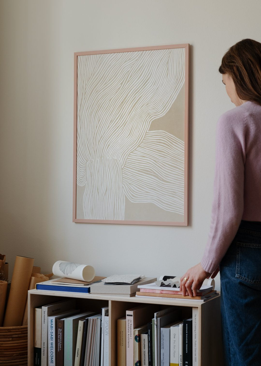 Line Hein Veggspjald · Rebecca Hein · The Line no. 9 – DIMM