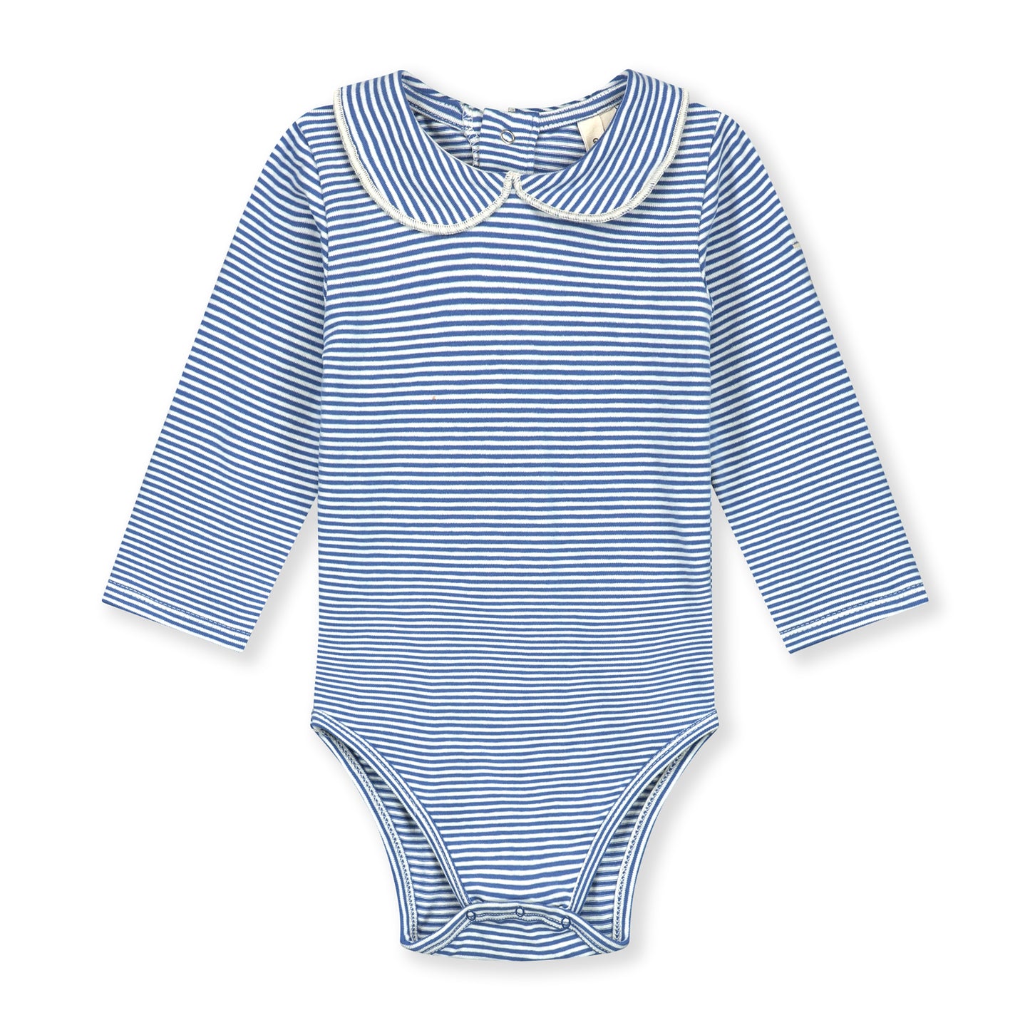 DIMM: Gray Label samfella með kraga · Blue Moon/Cream stripe