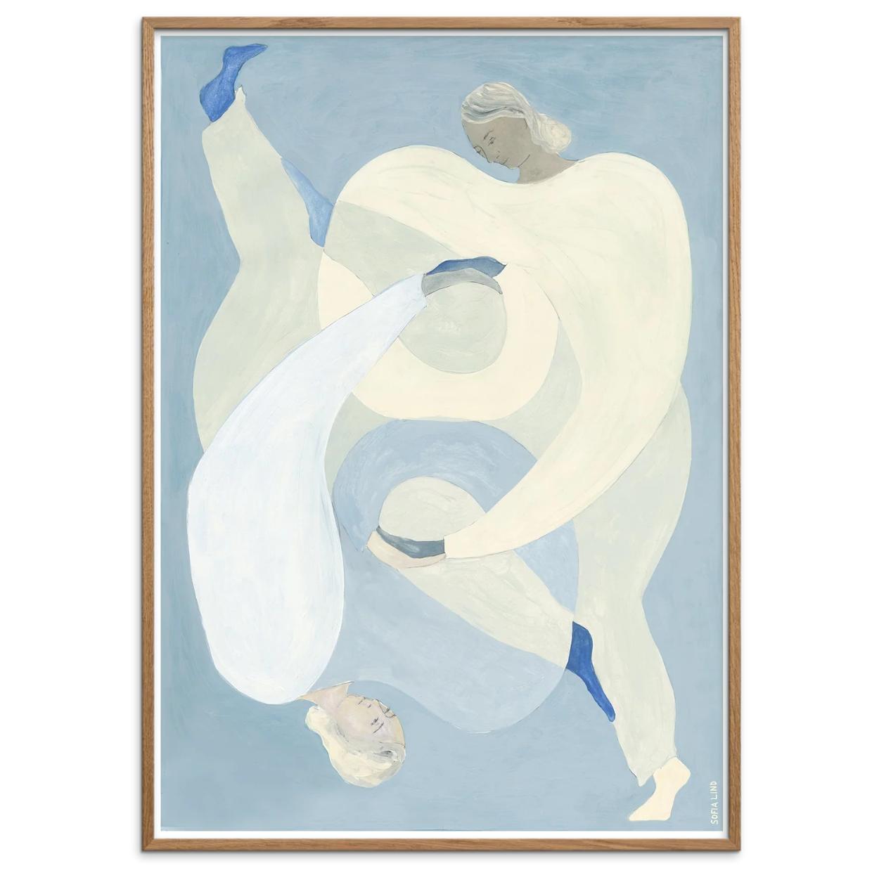 DIMM: Veggspjald · Sofia Lind · Hold you - blue