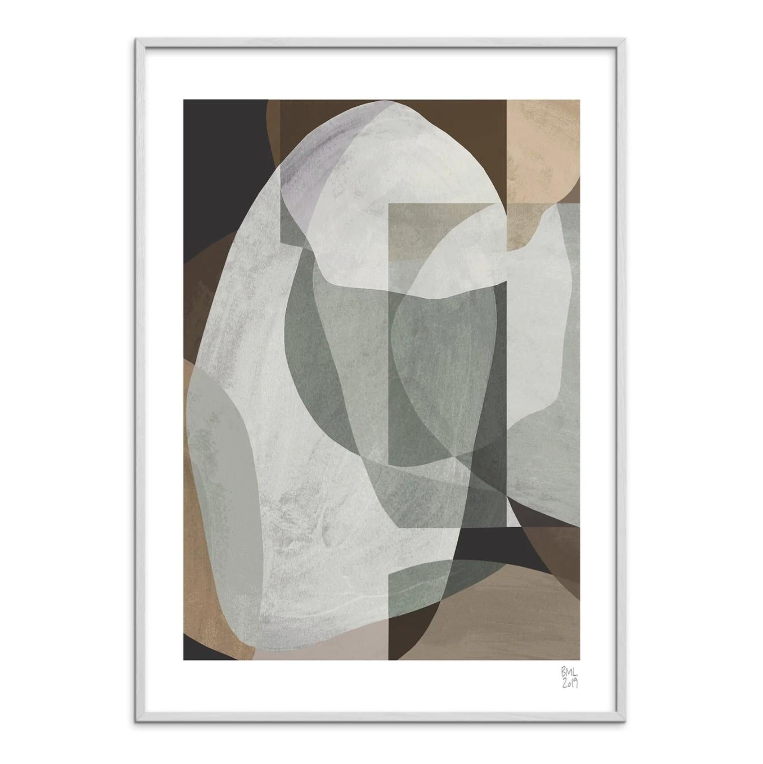 DIMM: Veggspjald · Berit Mogensen Lopez · Painted Layers no.2