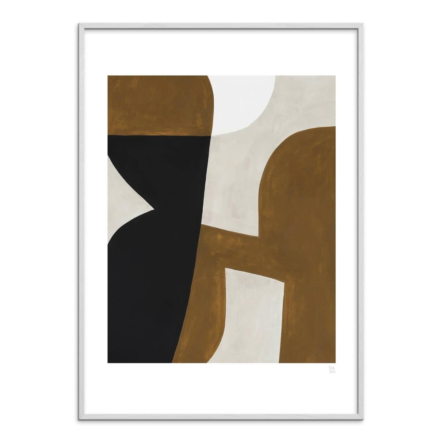 DIMM: Veggspjald · Berit Mogensen Lopez · Connected Shapes No 2.