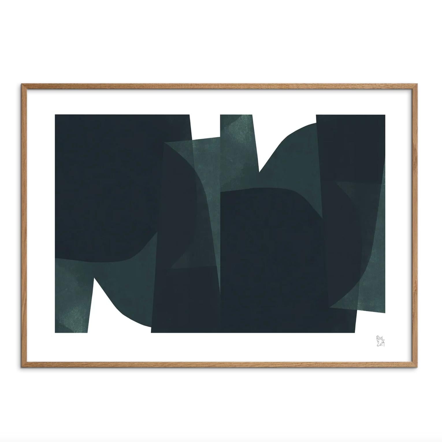 DIMM: Veggspjald · Berit Mogensen Lopez · Green