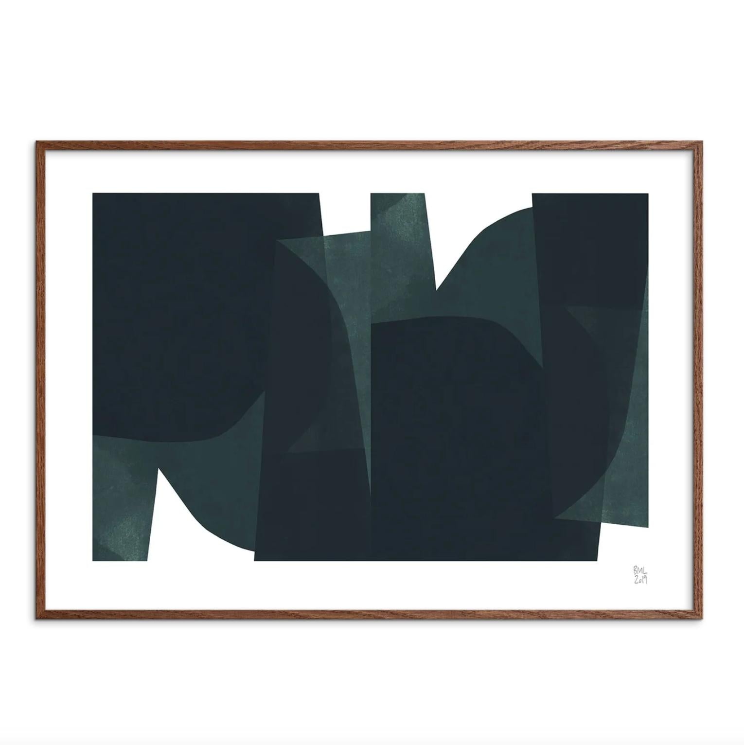 DIMM: Veggspjald · Berit Mogensen Lopez · Green