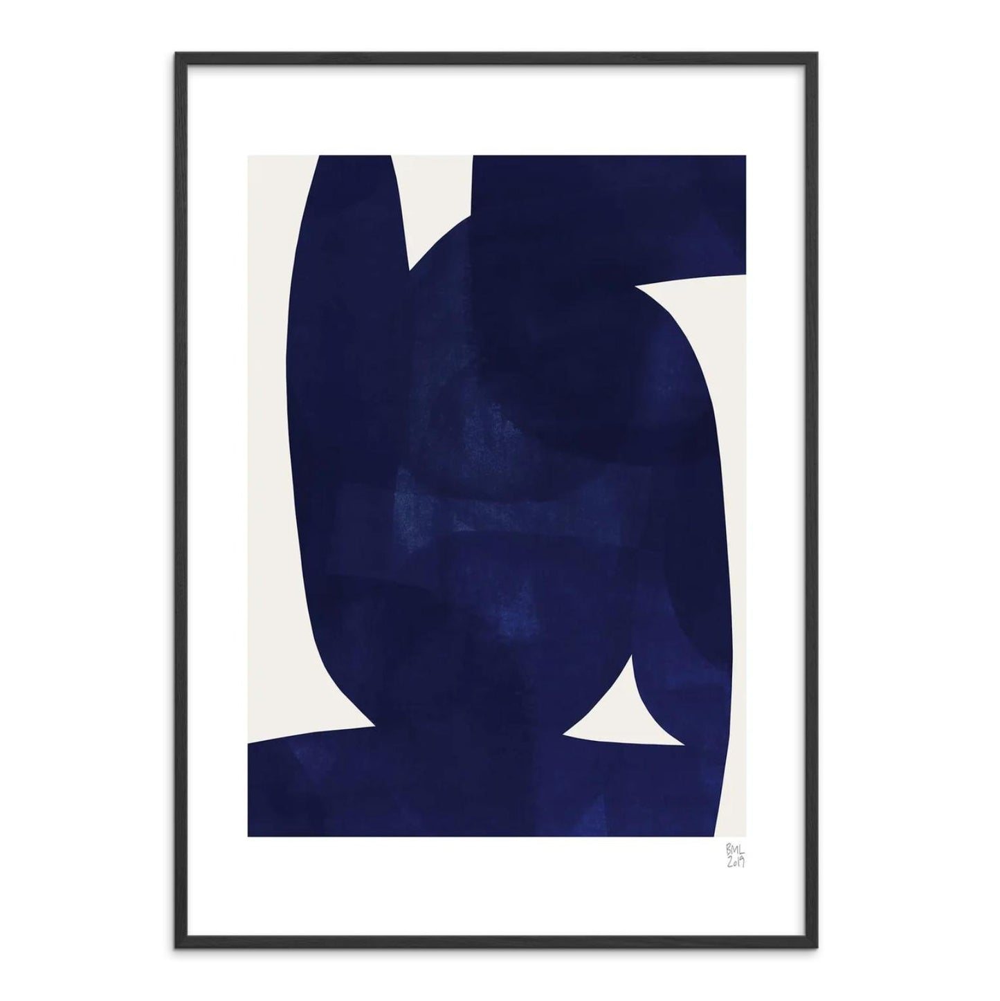 DIMM: Veggspjald · Berit Mogensen Lopez · Blue Shape