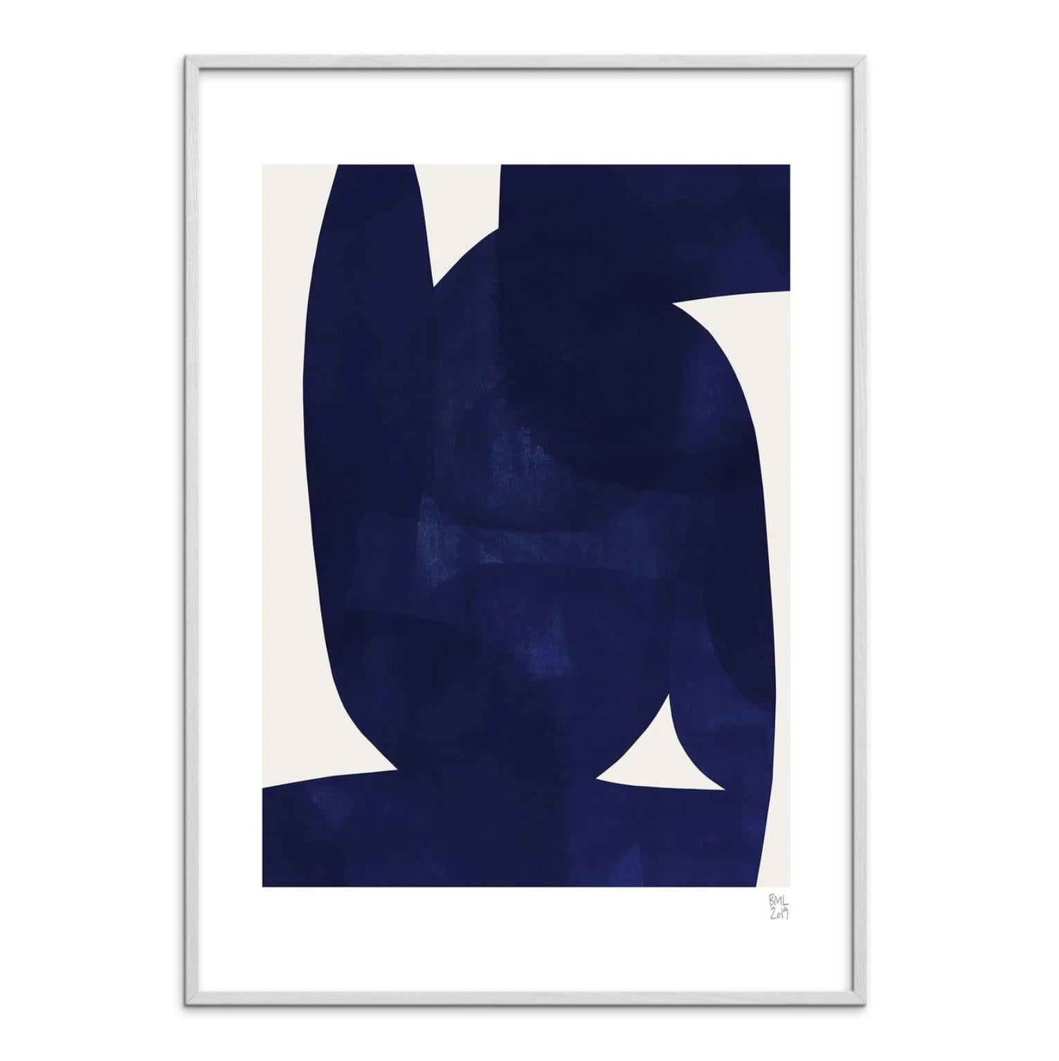 DIMM: Veggspjald · Berit Mogensen Lopez · Blue Shape
