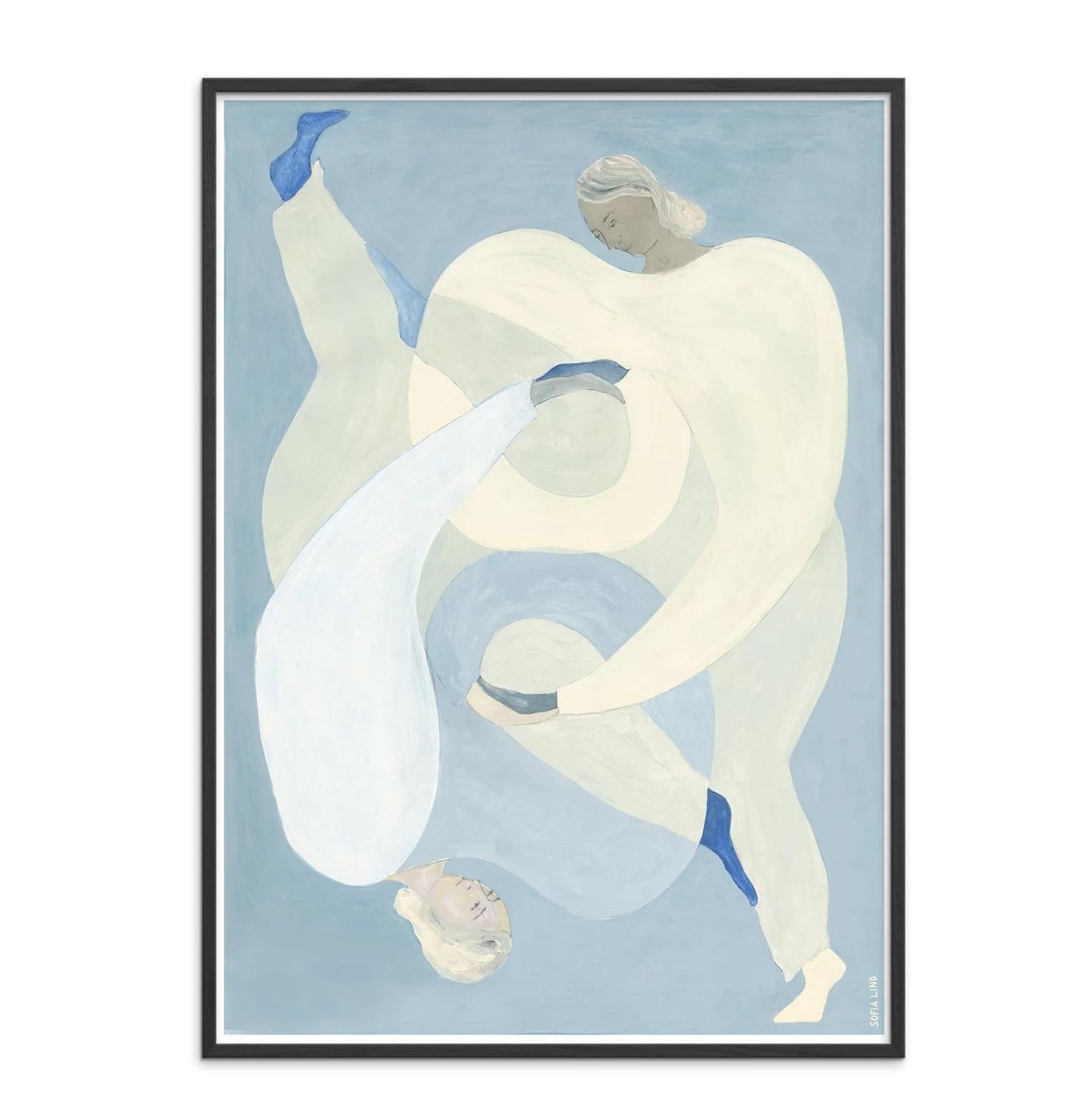 DIMM: Veggspjald · Sofia Lind · Hold you - blue