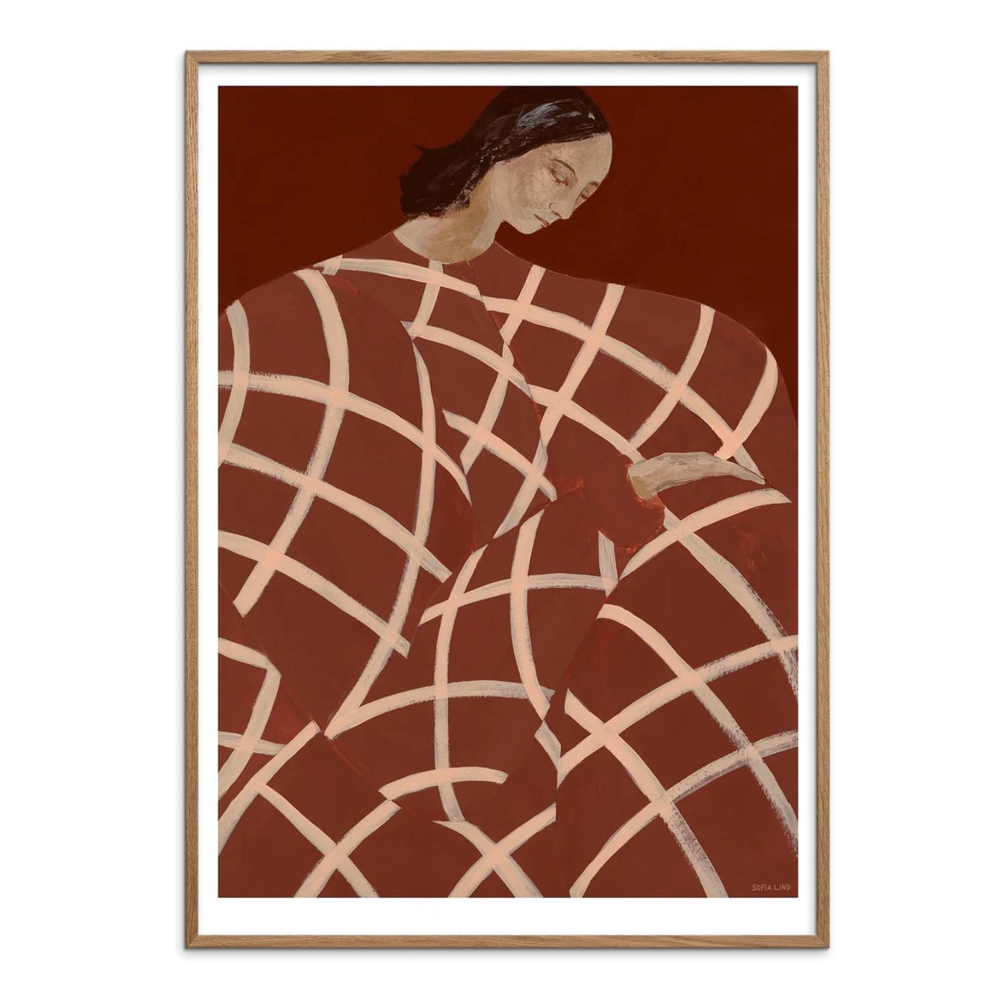 DIMM: Poster and Frame veggspjald · Sofia Lind · Waiting At Art Et Metiers