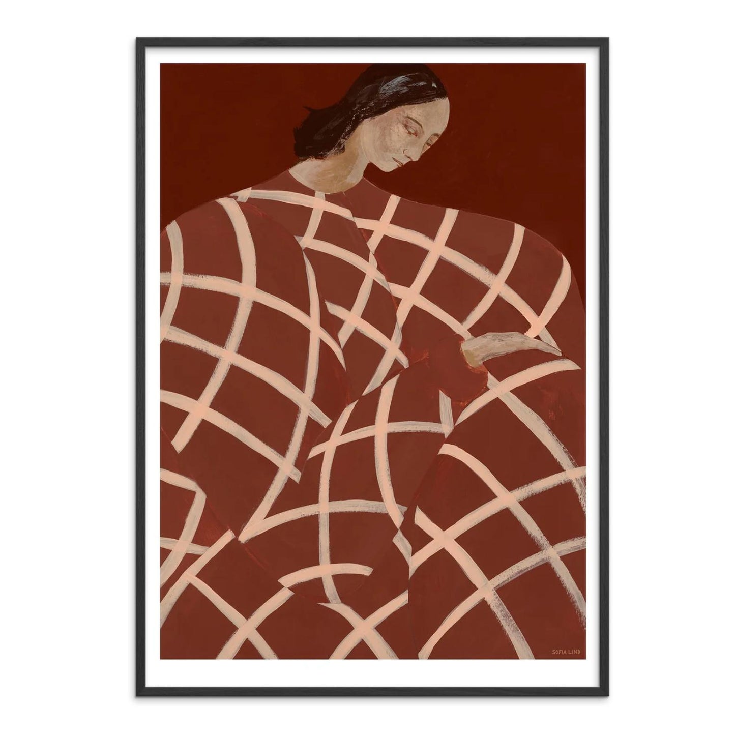 DIMM: Poster and Frame veggspjald · Sofia Lind · Waiting At Art Et Metiers