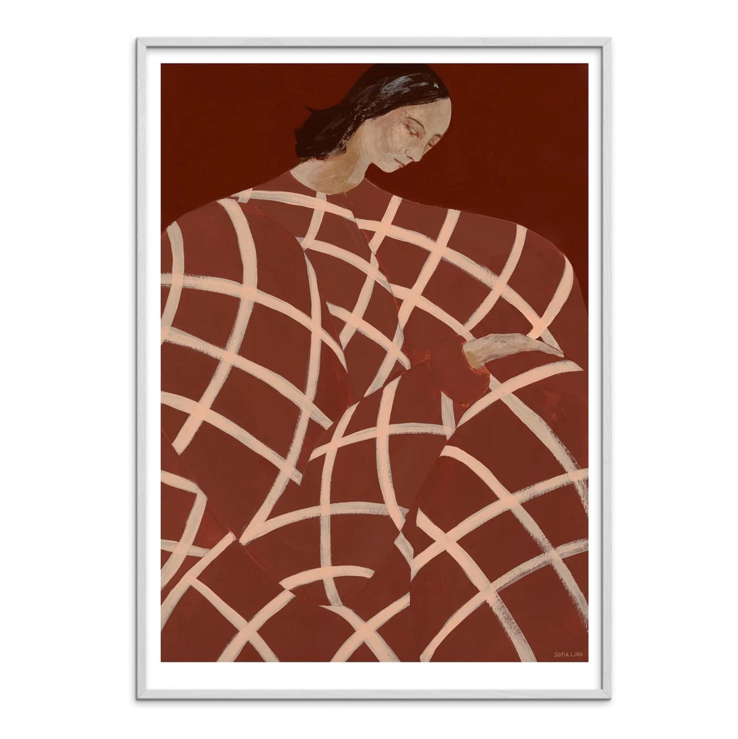 DIMM: Poster and Frame veggspjald · Sofia Lind · Waiting At Art Et Metiers