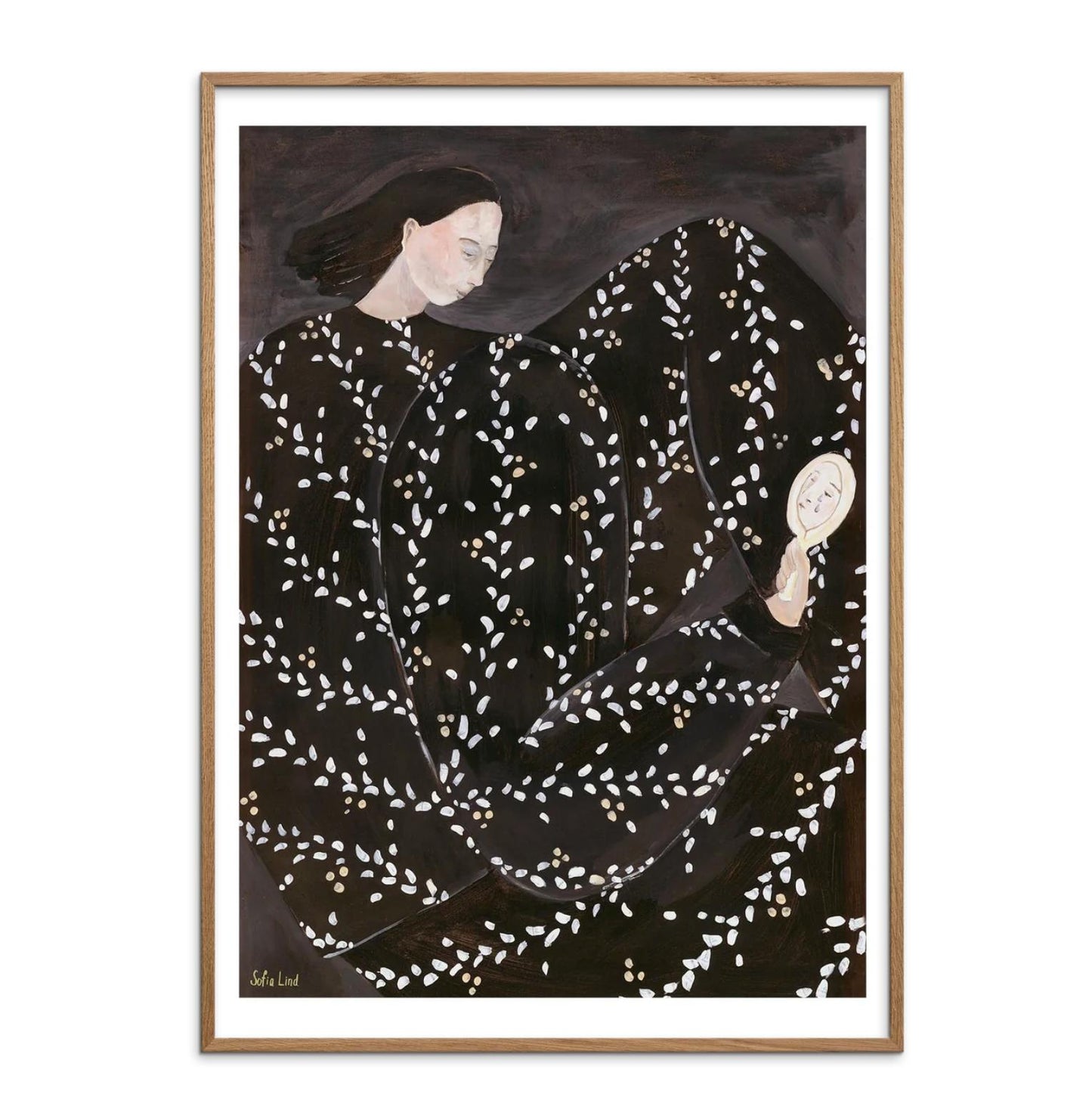 DIMM: Veggspjald · Sofia Lind · Mirror Mirror 40x50cm