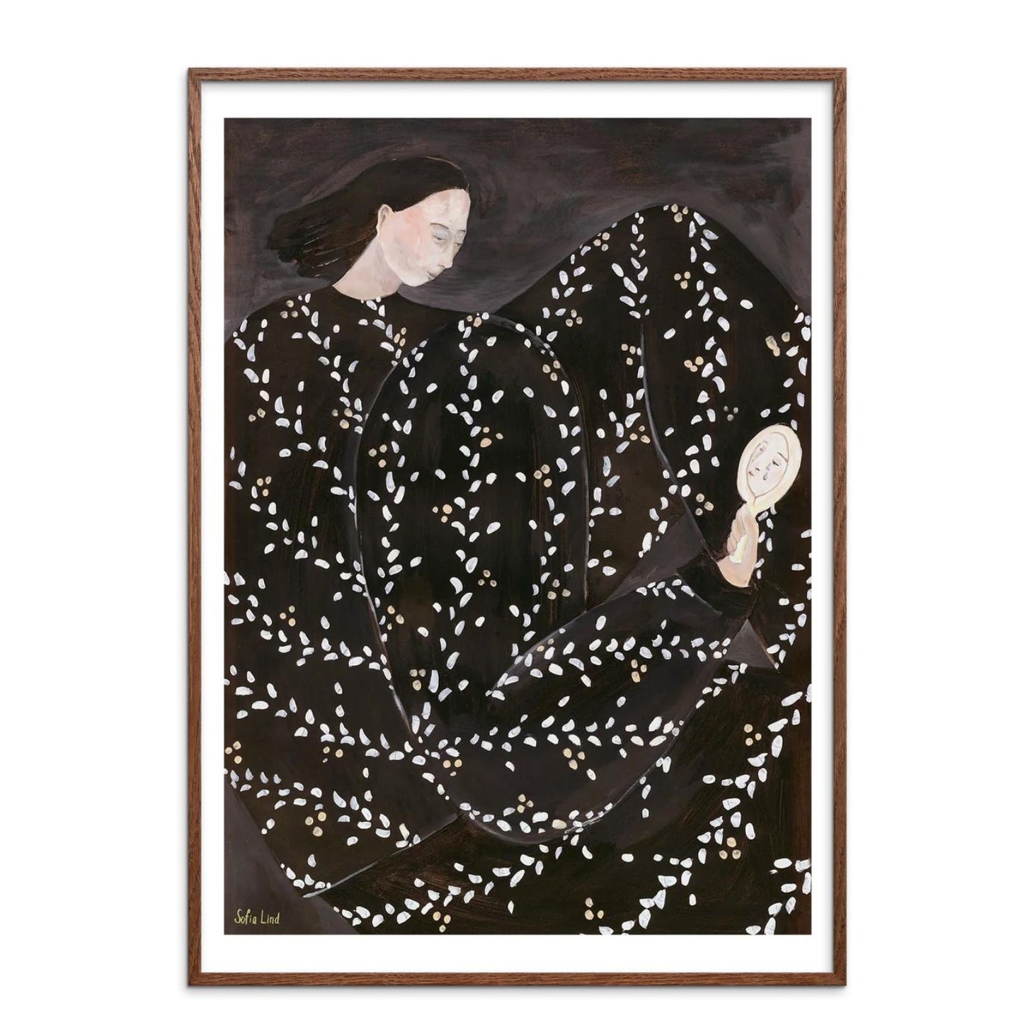 DIMM: Veggspjald · Sofia Lind · Mirror Mirror 40x50cm