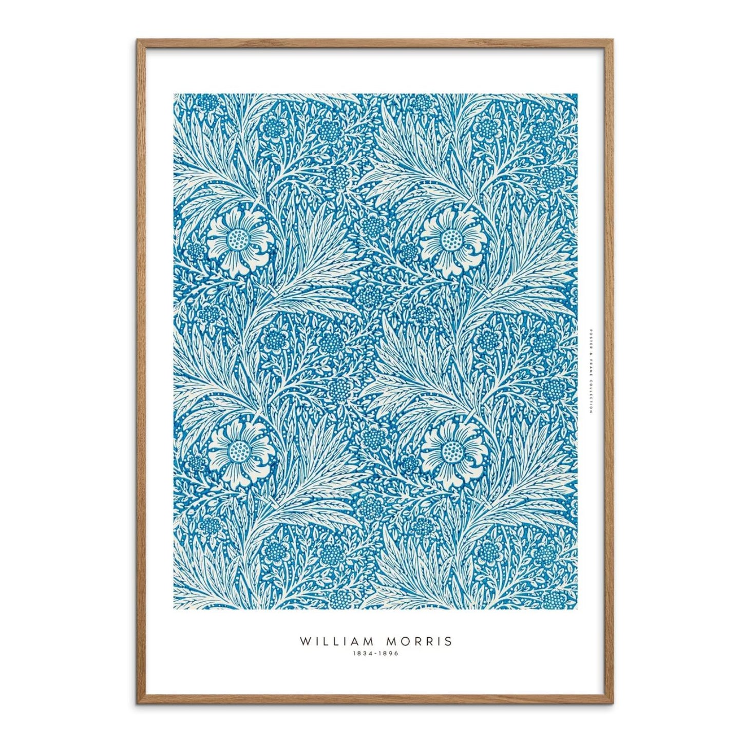 DIMM: Veggspjald · William Morris · Blues