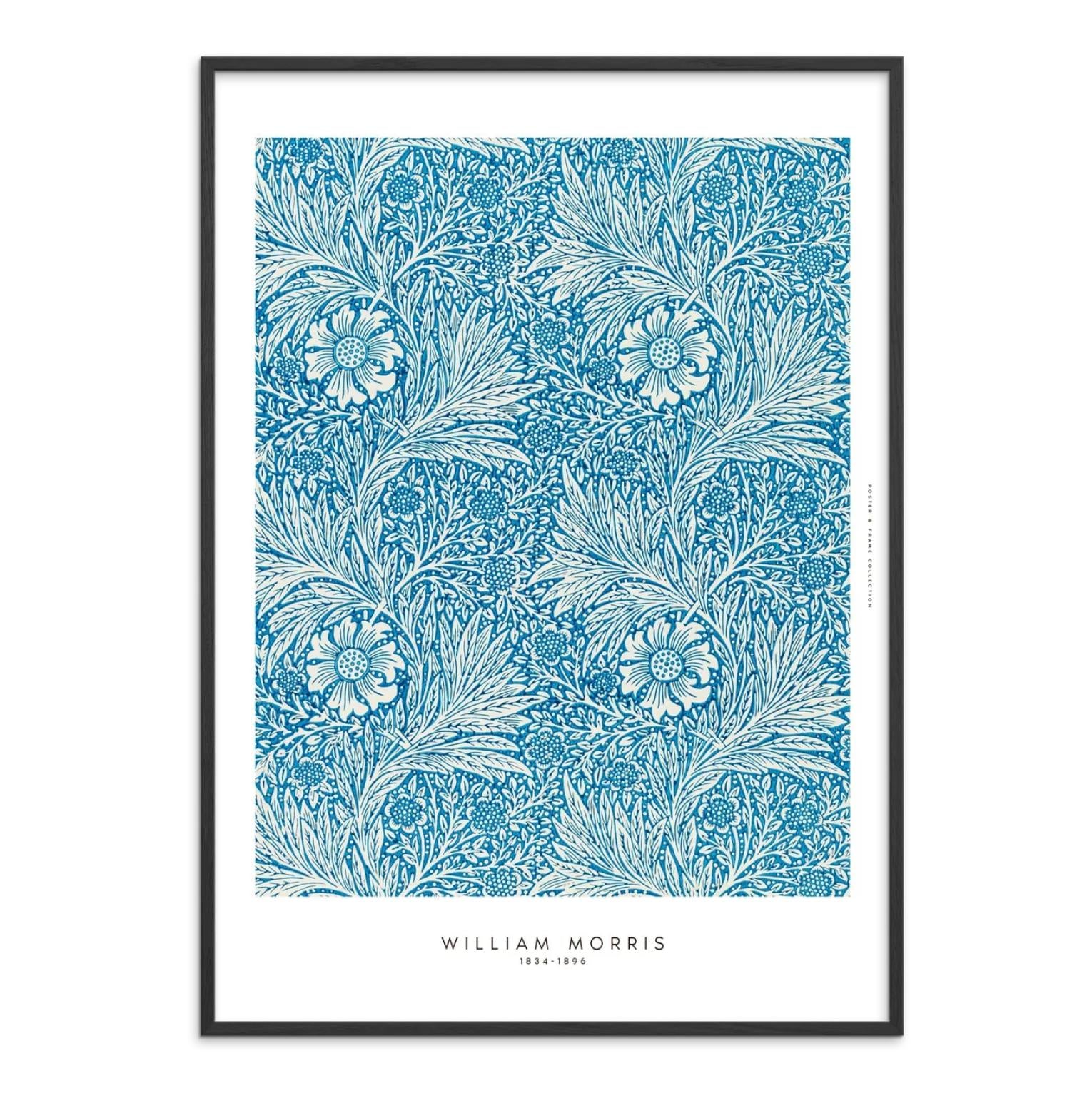 DIMM: Veggspjald · William Morris · Blues